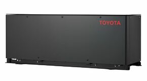 Lakossági használatra szánt tárolóakkumulátor rendszert mutatott be a Toyota